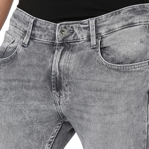 Image of Spykar Men's Mid Rise Super Skinny Jeans
