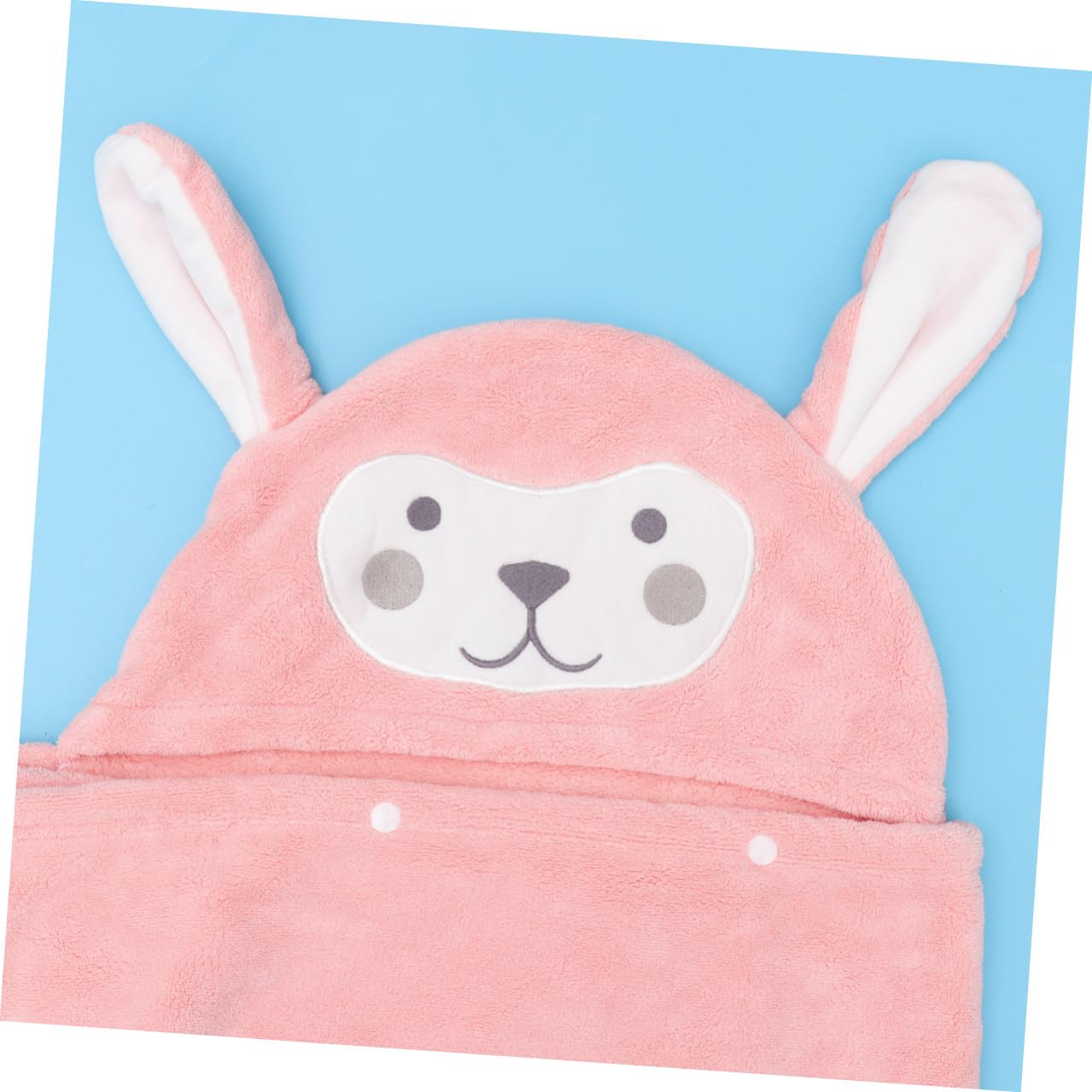 Angoily Polar Toalla Suave Capucha Baño de Forro Coral para Niños