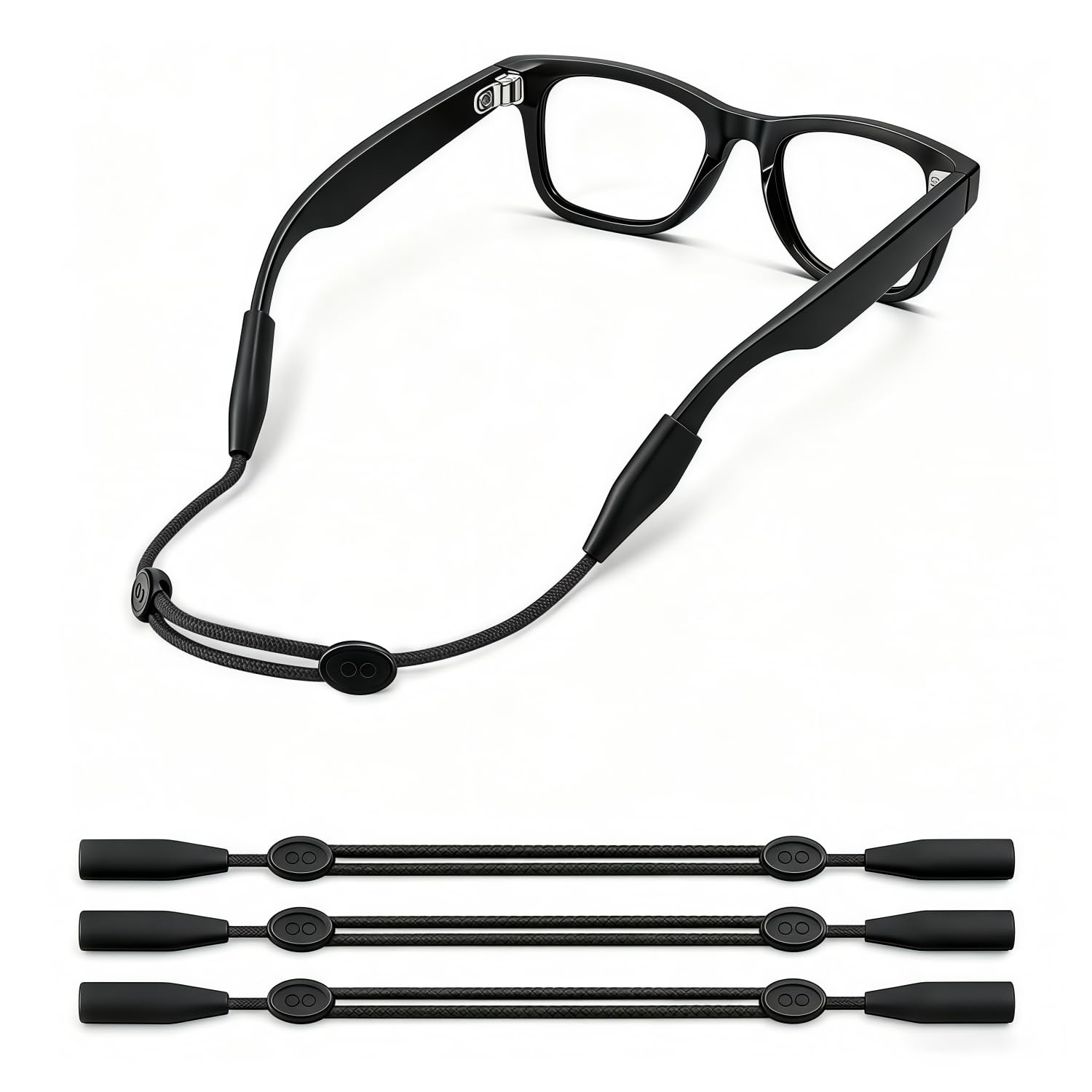 zorbes Adjustable Eyewear Retainer Strap Set with Ends for Men Women-picture-16