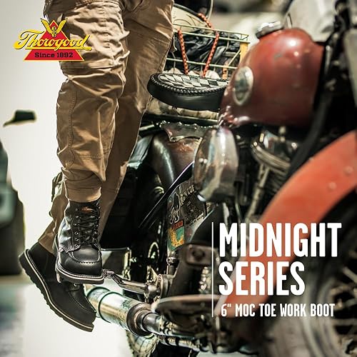Miniatura 8 de Thorogood American Heritage Bota de seguridad para hombre con punta mocasín, de 6 pulgadas