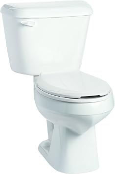 Mansfield Plumbing 135.3173.WHT Alto 1.28 Elongated Front Toilet, White