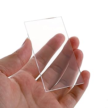 Amazon | Hipiwe 100枚 クリアアクリル プレースカード 3mm