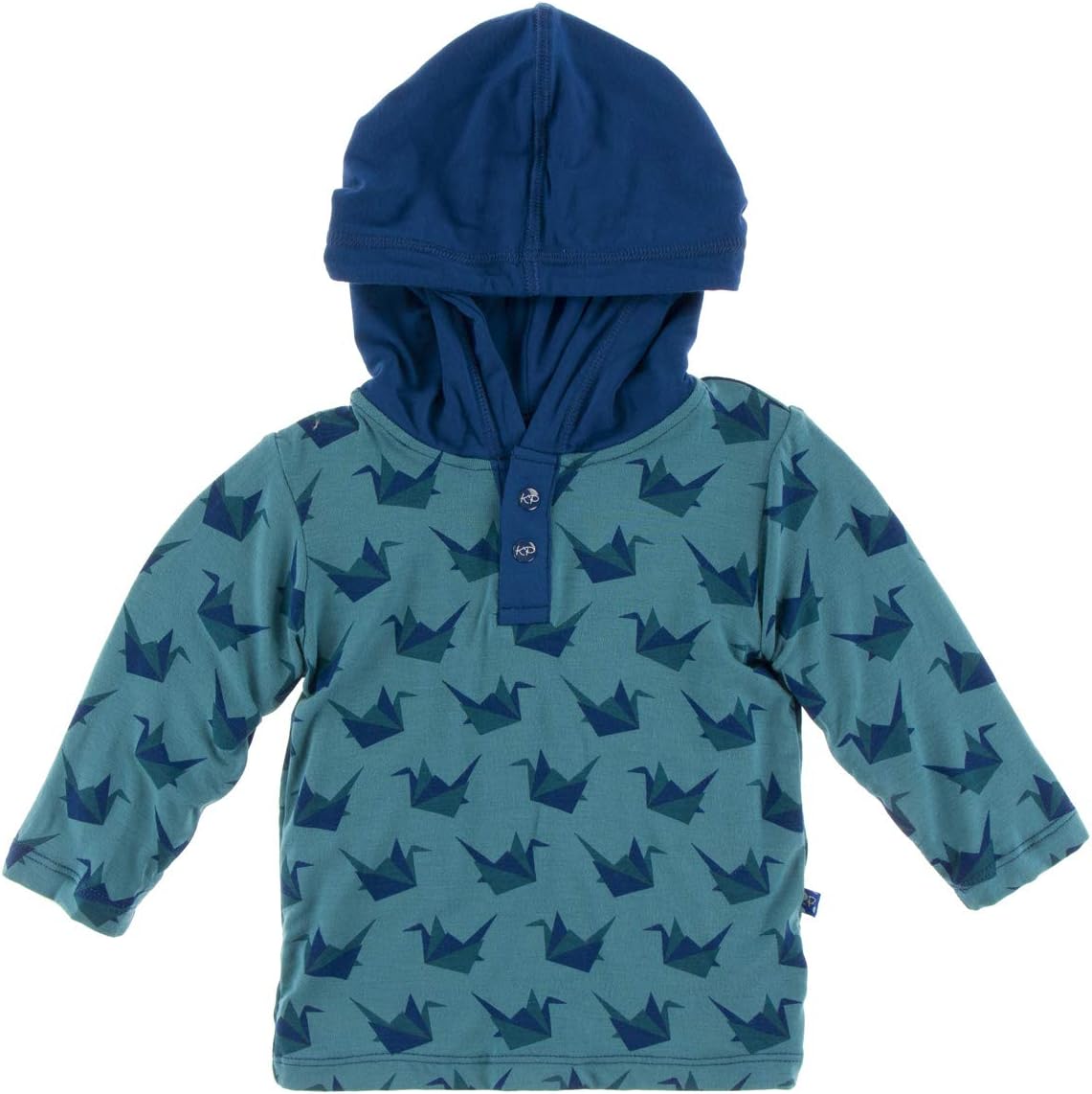 KicKee Pants Print Long Sleeve Hoodie Tee