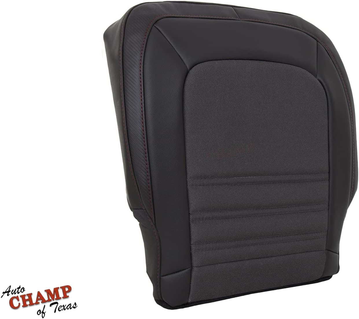 Compatible with 2015-2020 GMC Canyon All Terrain AT4-Driver Side Bottom Cloth Seat Cover Black