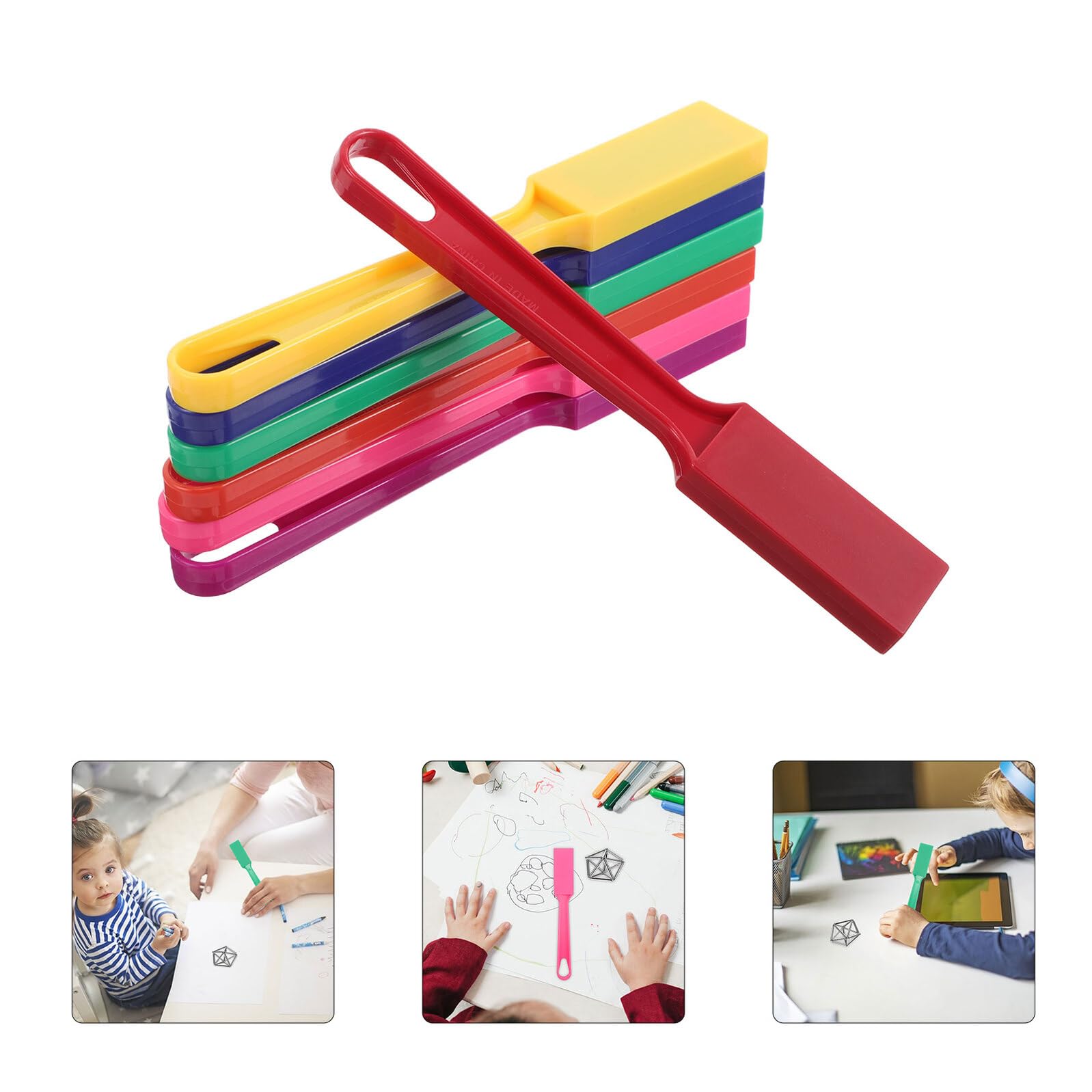 Milisten 7 pezzi Bastoncini Magnetici Bingo per Attività Educative e Giochi di Gruppo Plastica Sicura per Classi e Famiglie