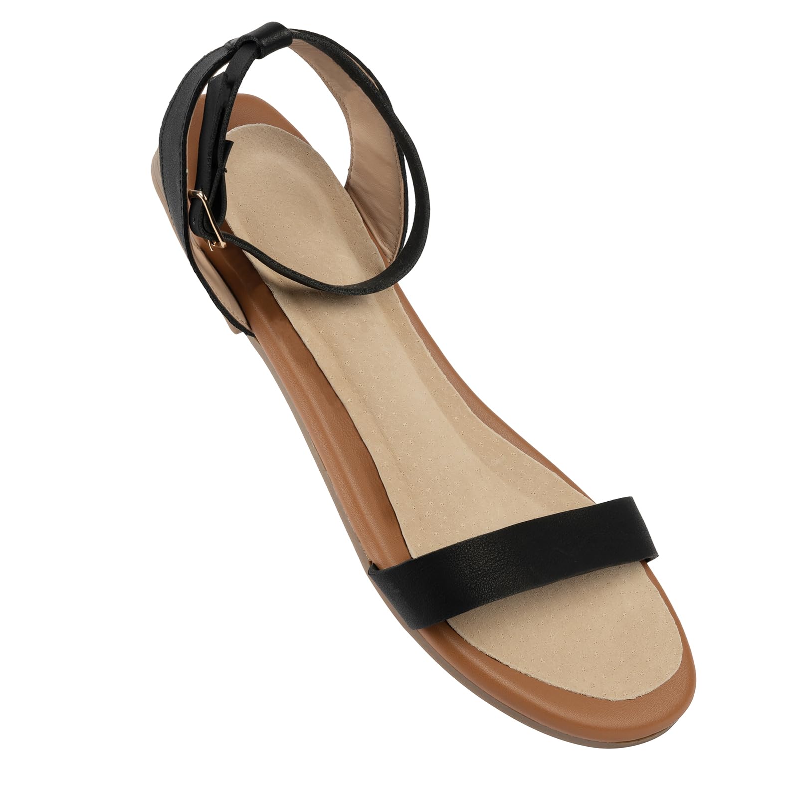 2 pares de plantillas de cuero para mujer, plantillas acolchadas invisibles para sandalias, planas, botas, autoadhesivas, absorben el sudor, almohadillas para zapatos de vestir para dolor, ampollas,