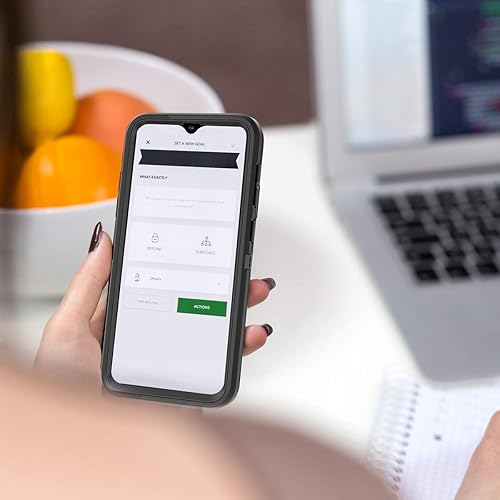 Miniatura 6 de I-HONVA Funda para Samsung Galaxy A50, Galaxy A50S a prueba de golpes, protección de cuerpo completo 3 en 1 sin protección de pantalla Funda