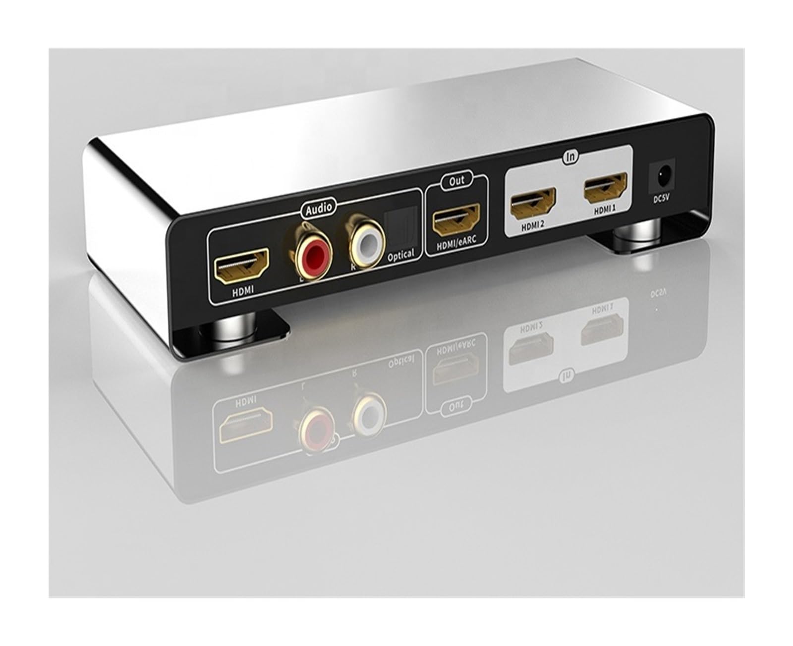 Estrattore Audio EARC 4K60Hz a R/L Ottico Toslink R/L Spdif 7.1/5.1 convertitore Audio Switch Splitter