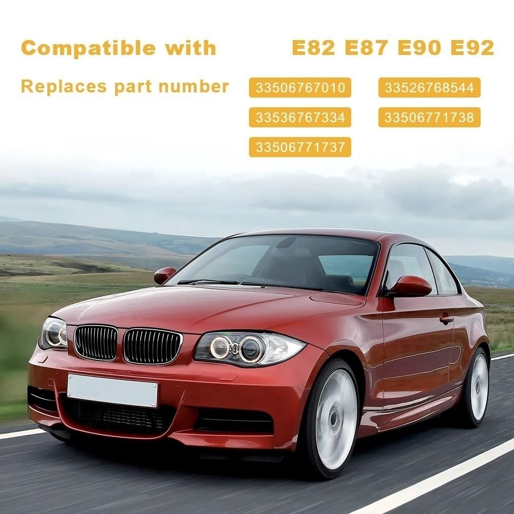 Soporte de goma del motor Silentblock Kit De Montaje De Amortiguadores Traseros Superiores E Inferiores Y Topes De Suspensión Compatible con BMW E82, E87, E88, E90 Y E92 (2006-2013).