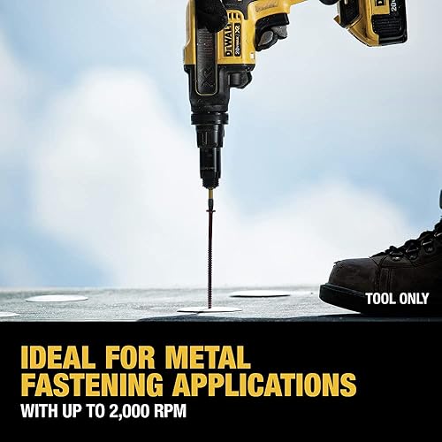 Miniatura 6 de DEWALT Pistola de tornillo 20V MAX XR, embrague Versa, par ajustable, solo herramienta (DCF622B)