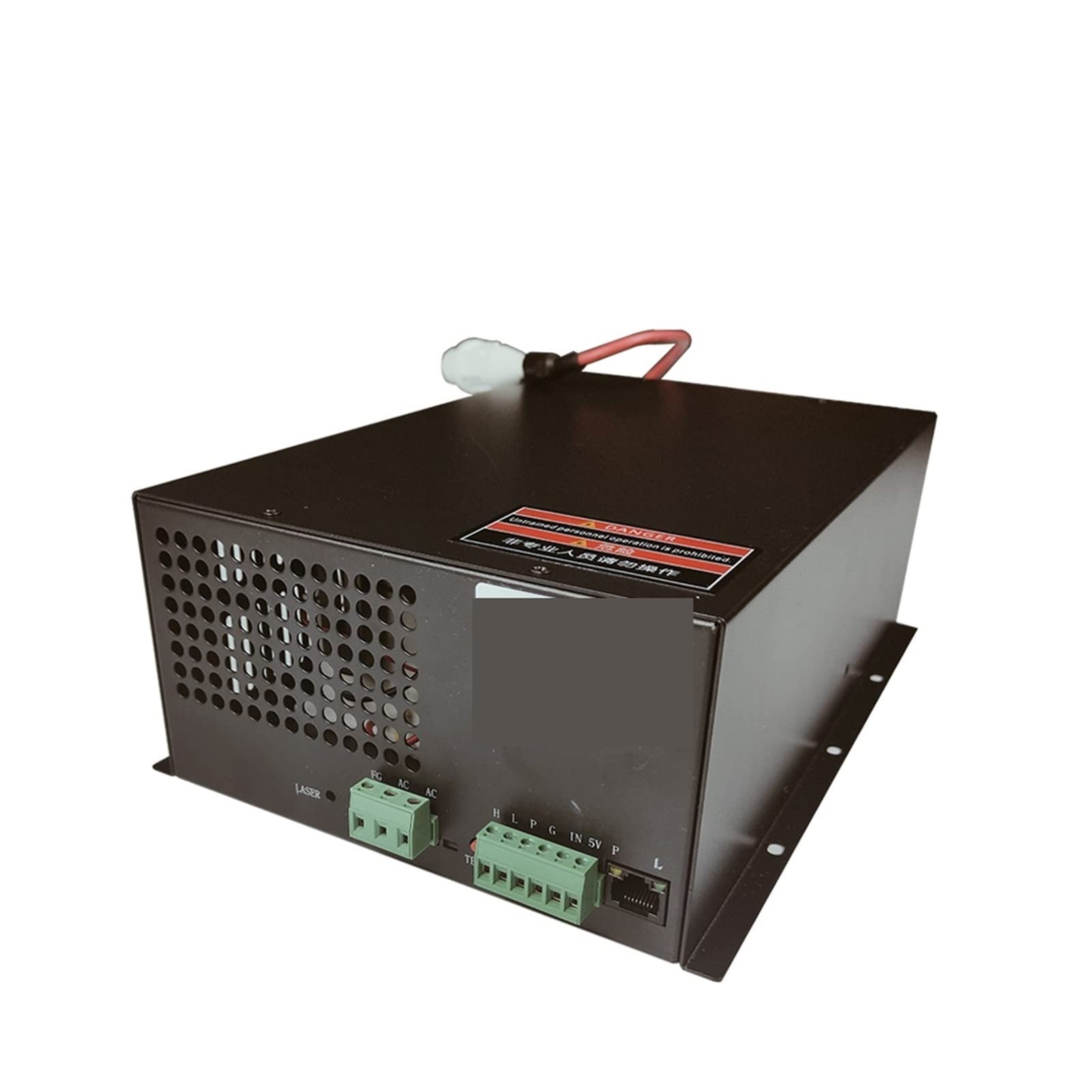 LNHHG Hunst CO2 Power Supply MYJG-100W Generator For 80W-120W Engraving Cutting Machine Tube(MYJG-100W)