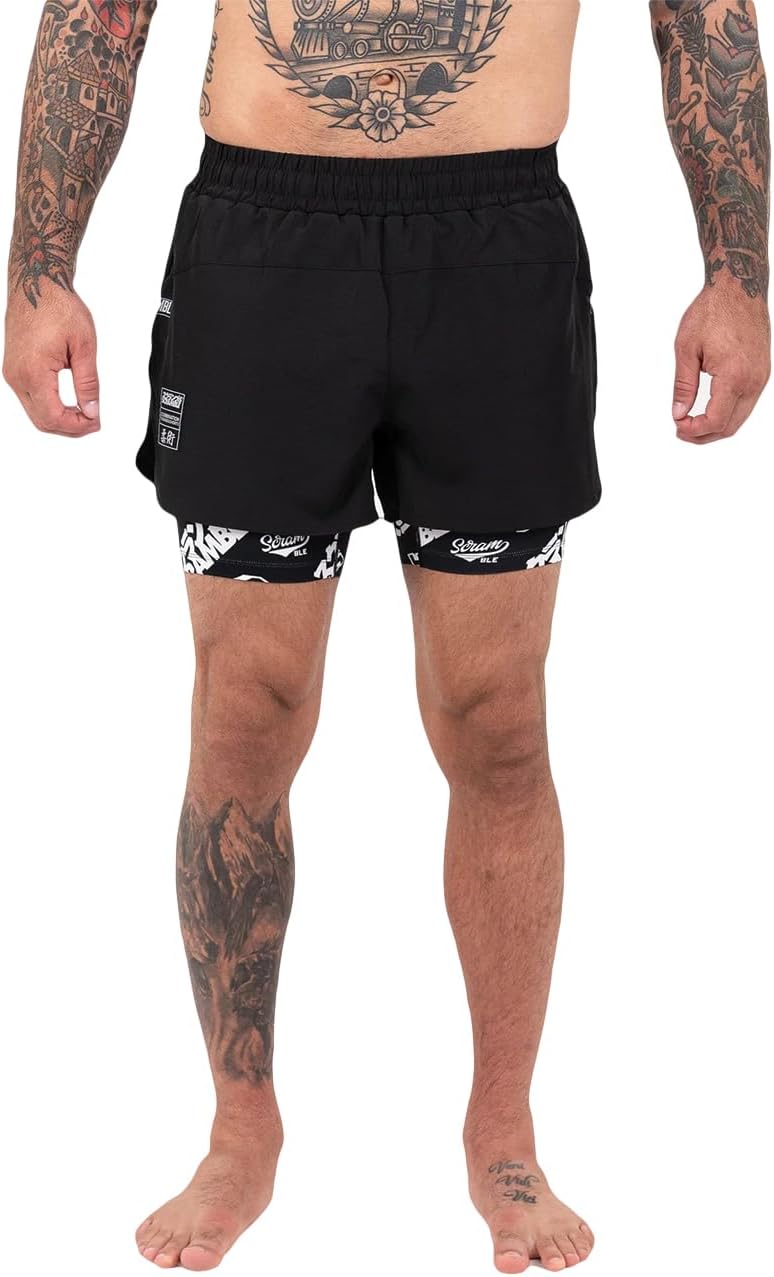 SCRAMBLE Double Layer Combination Shorts