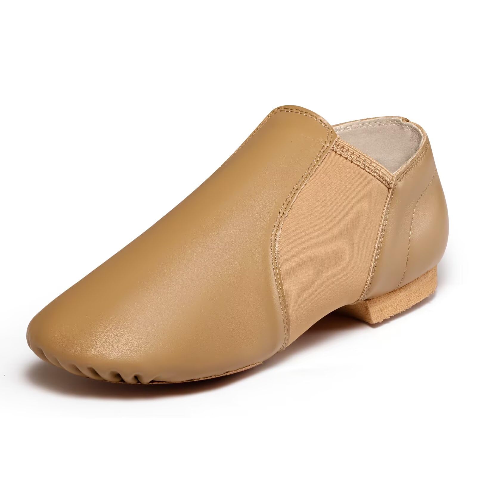 arcliber Pegasus galaxy Women s Leather Jazz Shoes Slip-On Brown 9.5M-Heel to Toe 10 1/8 In-picture-37