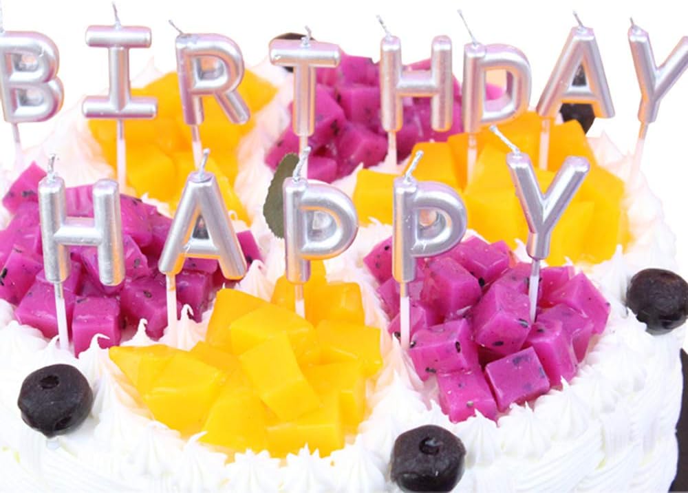 Bougies De Joyeux Anniversaire Bougie De Gateau D Anniversaire Happy Birthday Lettre Bougies Tasse Cupcake Toppers Pour Mariage Fete D Anniversaire Anniversaire Decorations Fournitures Argent Amazon Fr Cuisine Et Maison Bougies De Joyeux Anniversaire Bougie De Gateau D Anniversaire Happy Birthday Lettre Bougies Tasse Cupcake Toppers Pour Mariage Fete D Anniversaire Anniversaire Decorations Fournitures Argent Amazon Fr Cuisine Et Maison