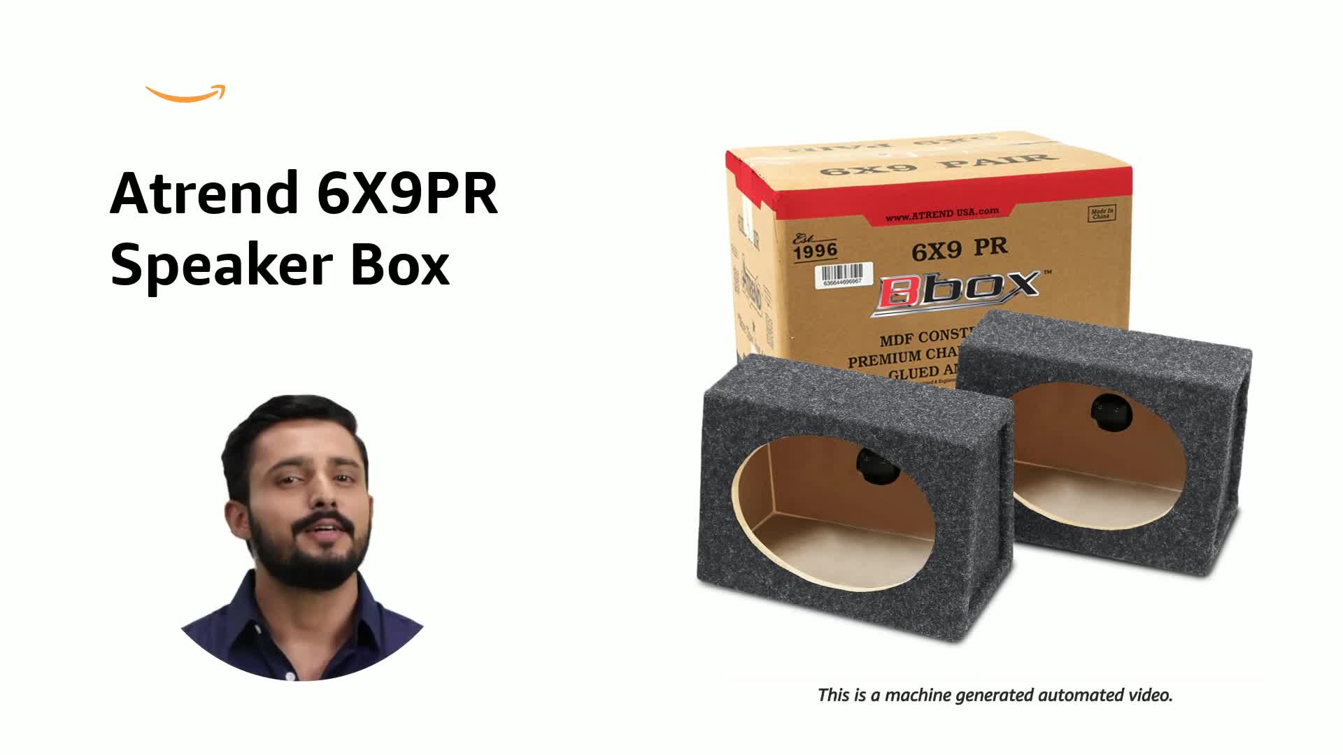 Atrend 6X9PR Speaker Box : Amazon.in: Musical Instruments