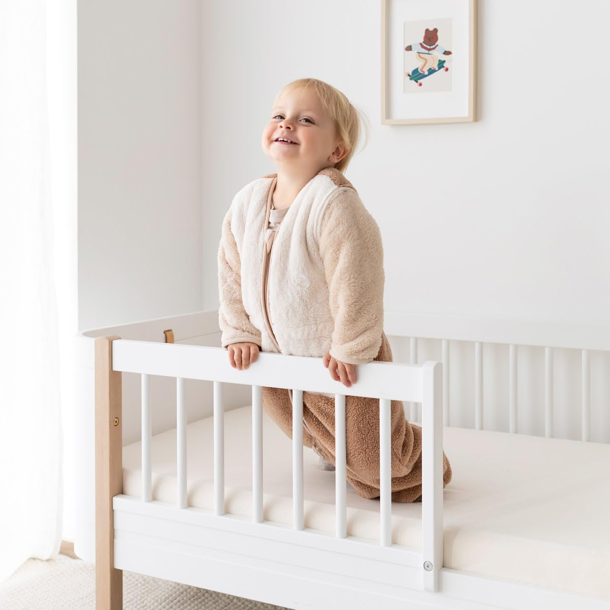 BEMINI Sacco nanna per gambe separabili invernali – TOG 2.5 Softy – Natural tricolor
