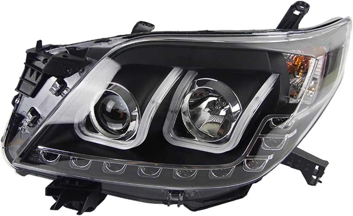 Car Styling Headlights Compatible With Prado LC150 LED Headlight 2010-2013 Head Lamp DRL H7 Signal Projector Lens Automotive Accessories(No bulb)