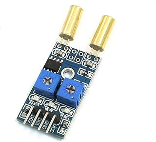 Aexit 3.3-12V 2 & Vibration Control CH Angular Transducer Tilt Slant Angle Sensor Vibration Sensors Switch Module