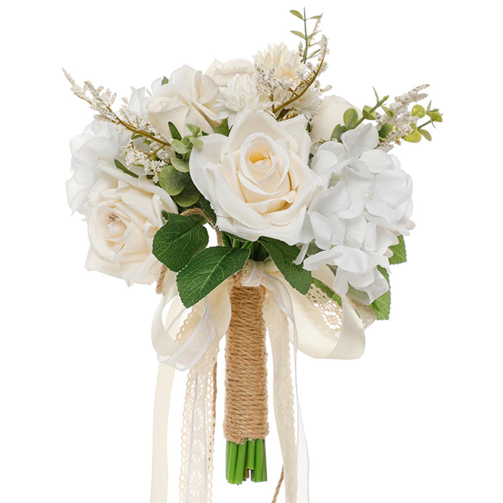 HDOYTXXM Multisue Artificial Flower Bridal Bouquet for Wedding Ceremony Durability Handheld for Ceremonies Celebration Bridal for Wedding