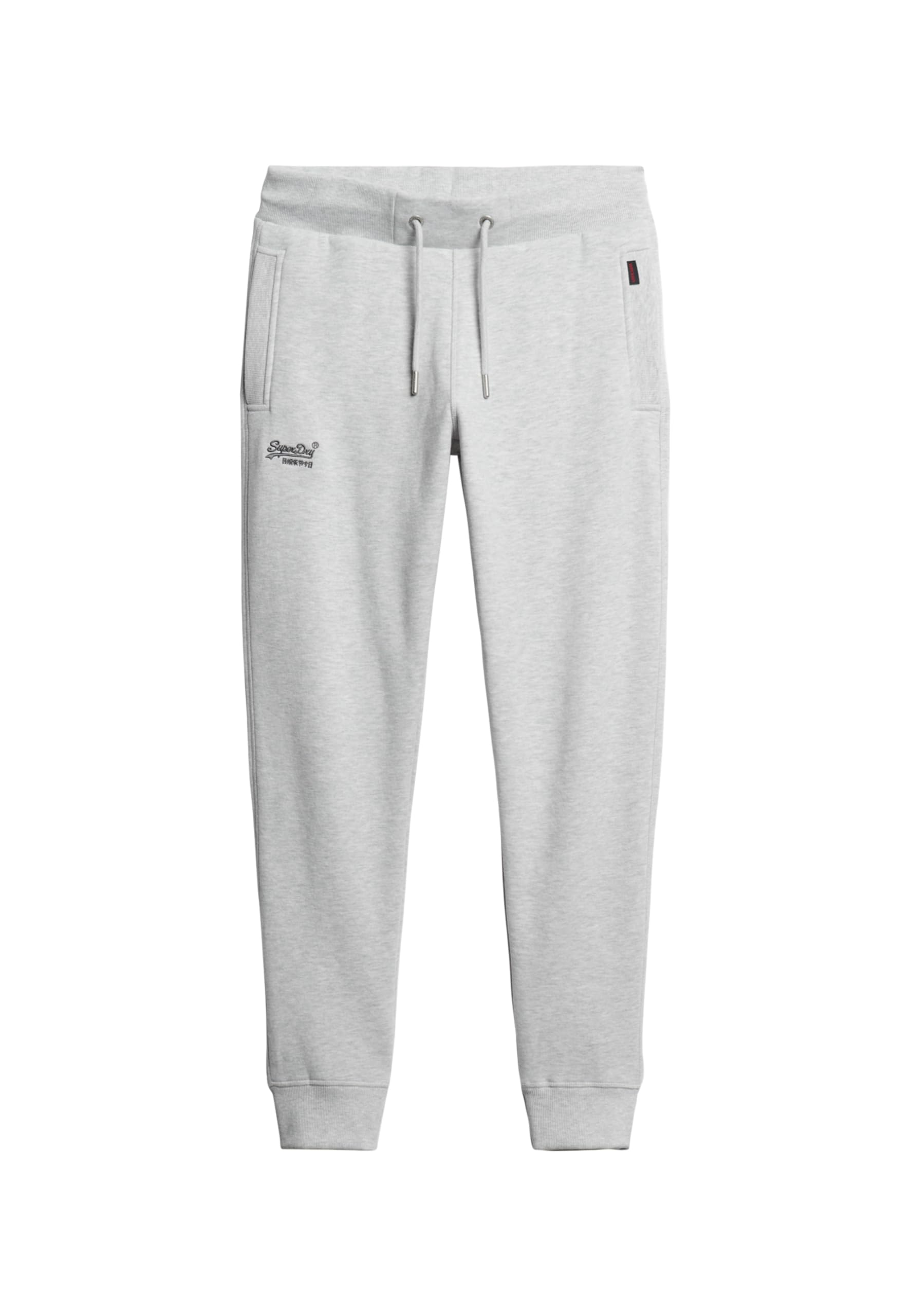 Superdry Men's Glacier Grey Marl Pants Essential Logo Joggers 2XL Xxl