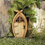 Especificación: La puerta del ELF de madera mide 3.9x2.4 pulgadas, que también es una opción de regalo perfecta para sus amigos.