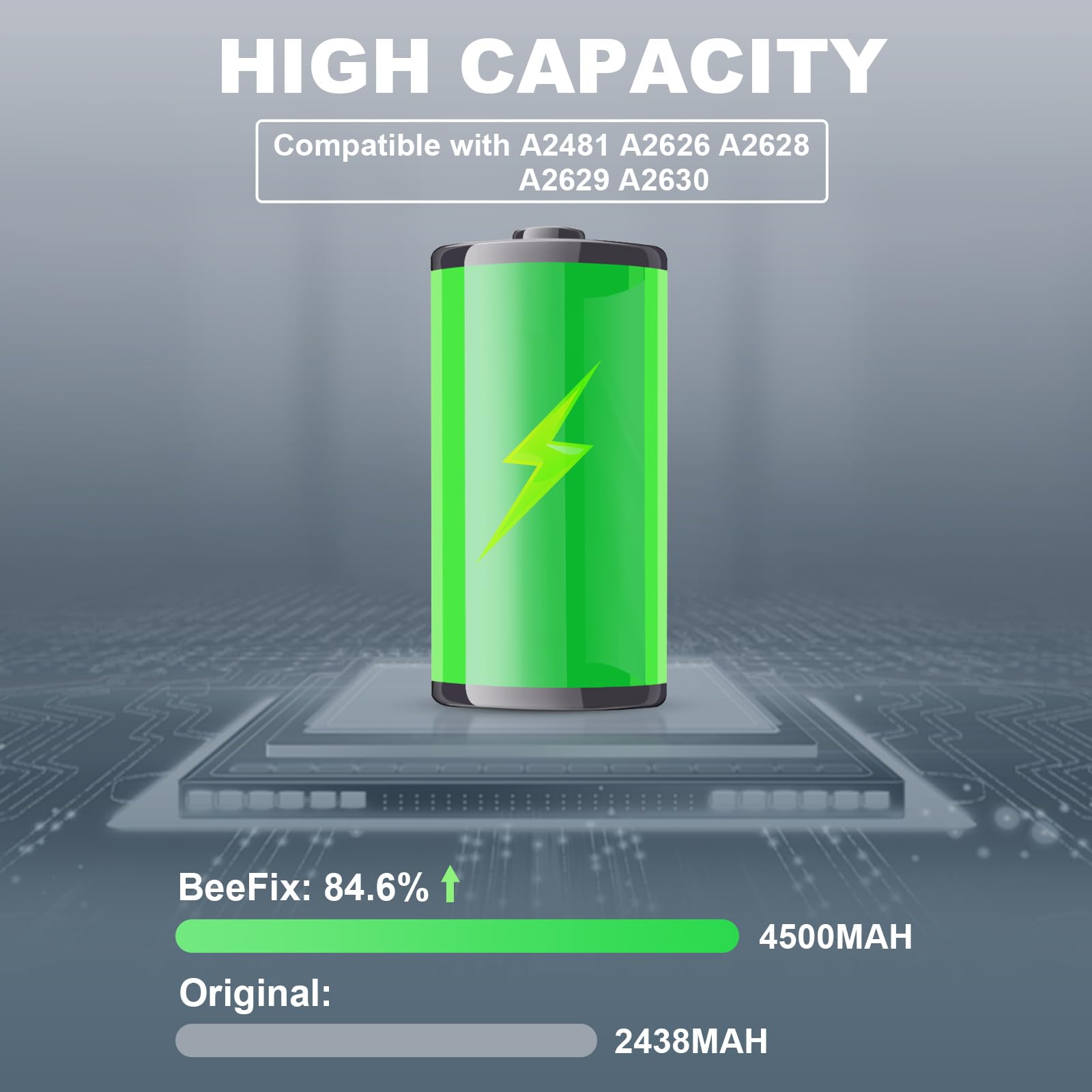 Batteria per Phone 13 Mini: Batteria Li-Ion 4500mAh alta capacità per Phone 13 Mini con strumenti riparazione professionali Compatibile con modelli A2481 A2626 A2628 A2629 A2630