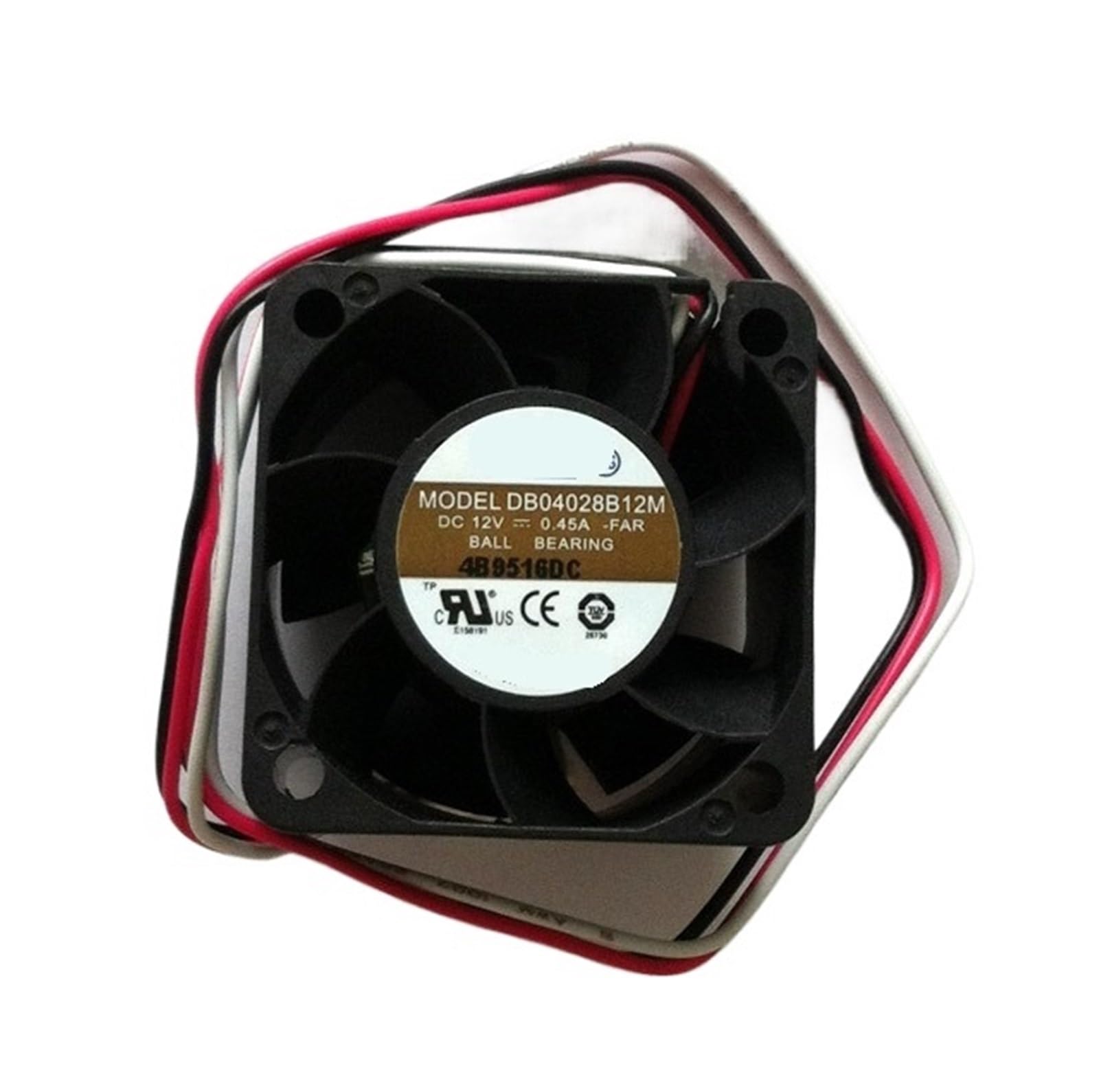 Ventilateur DB04028B12M 12V 0.45A mini turbine de refroidissement 4cm 3 broches