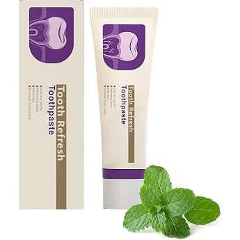 Kreain Natural Tooth Refresh Toothpaste Hydroxylapa Toothpaste Enamel Protection and Tooth Strengthening Fluoride-free Formula for Sensitive Teeth 1