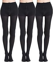 MANZI Women's 1-6 Pairs Classic Opaque Control-Top Tights with Comfort Stretch 70 Denier