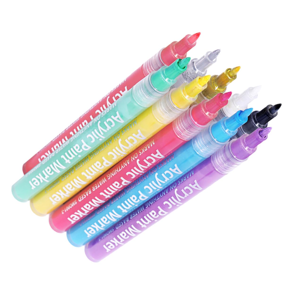 10Pcs Nail Art Pens for Creative Manicure Painting Tools with Fine Line Drawing Lightweight and Portable Nail Design Pens for Home and Salon Use