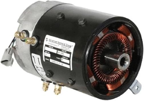 Nidec AMD Club Car 48 Volt Regen Golf Cart Motor |10-Spline | Compatible with Long Wheel Base Carts Equipped with IQ Plus 1268 Curtis Controllers | Replaces OEM 1027751-01