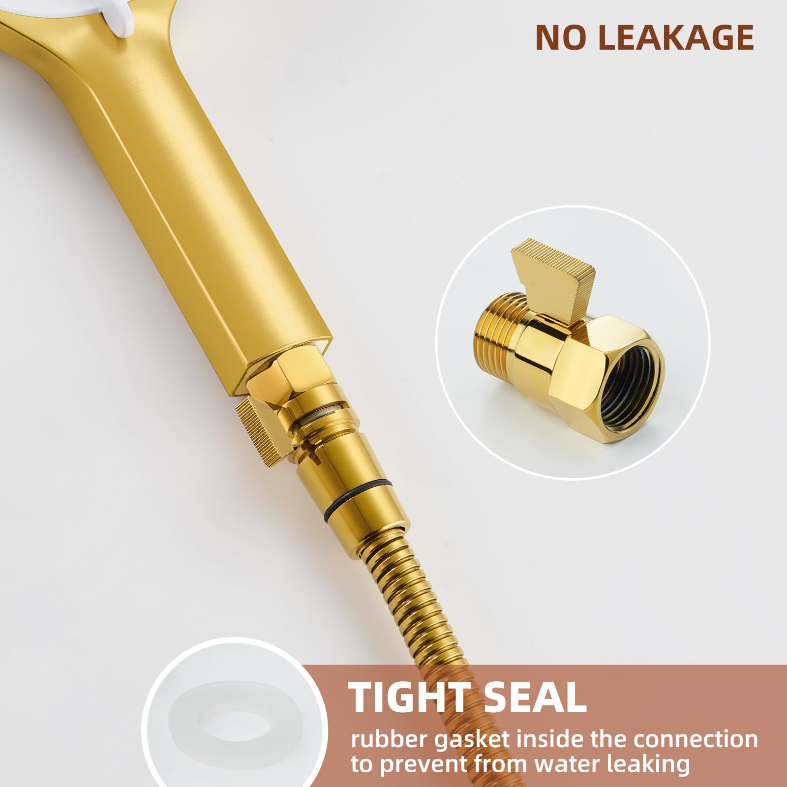Regulador de caudal de ducha, limitador de presión de agua, válvula de ajuste de flujo de ducha, válvula de control de volumen de agua | Restrictor de flujo de agua de latón, reductor de presión G 1/2 para cabezal de ducha de mano o pulverizador de bidé