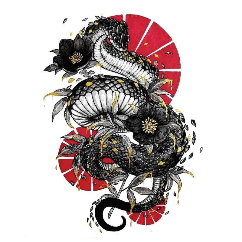 Temporäre Drachen-Tattoos – 6 Bögen, Wasserdicht, Hautverträglich, Einfach Aufzutragen, Für Partys, Festivals, Als Körperdekoration