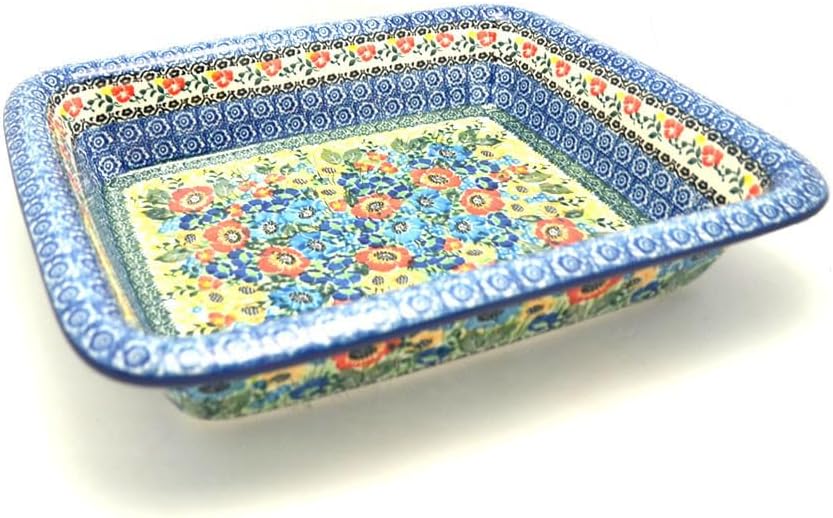 Polish Pottery Baker - Lasagna - Unikat Signature U4578