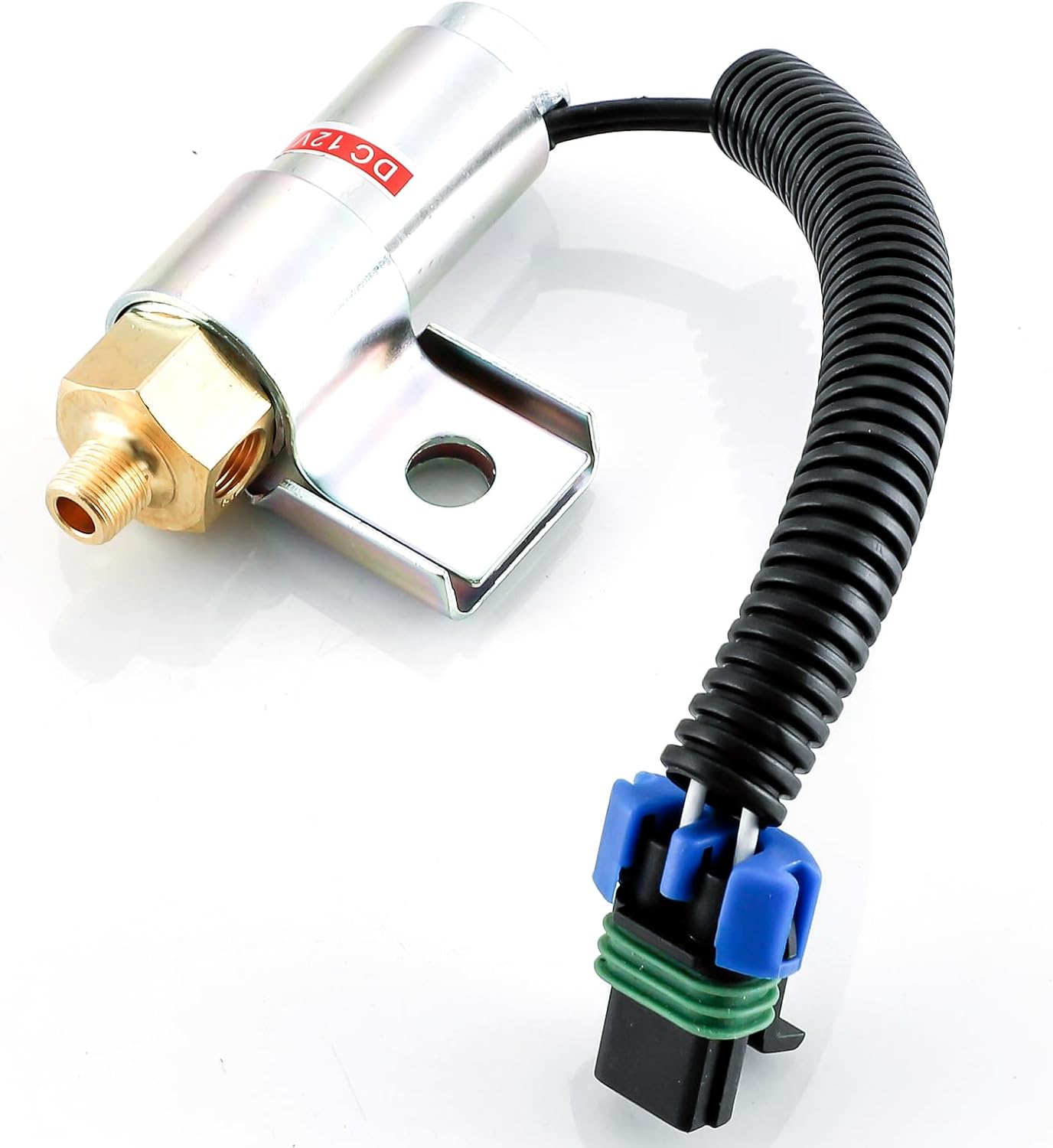 F224904 Fan Clutch Air Solenoid Valve PAI 740420E A06-26631-000 S-18706 Compatible for Detroit 12.7 liter 400 HP Diesel Engine Compatible with Freightliner M915A2 M917 Tractor International 173.1103
