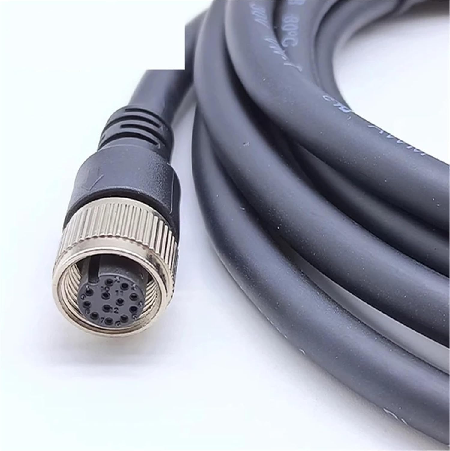 M12 Power Cord 12-Pole Compatible Camera IO Cable CCB-PWRIO-05/10 Power Cord(30M,Standard Model)