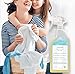 naturally it's clean Laundry Stain Remover, Spray and Odor Eliminator | Enzyme Powered and Fabric Safe | Removes Coffee, Grease, Makeup, Ink, Wine, and all Odors | 2 Pack