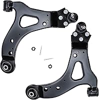 Vista 226 de Detroit Axle - Kit de brazos de control delanteros de 4 piezas para Nissan Cube 2009-2014, Nissan Versa 2007-2012 2 brazos de control inferiores