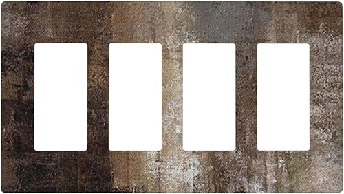 Miniatura 159 de Cubierta de Interruptor de Luz de Palanca de 1 Gang con Estampado de Bosque de Pinos Rústico Campestre, Cabaña Lodge Granero Bosque Forestal de