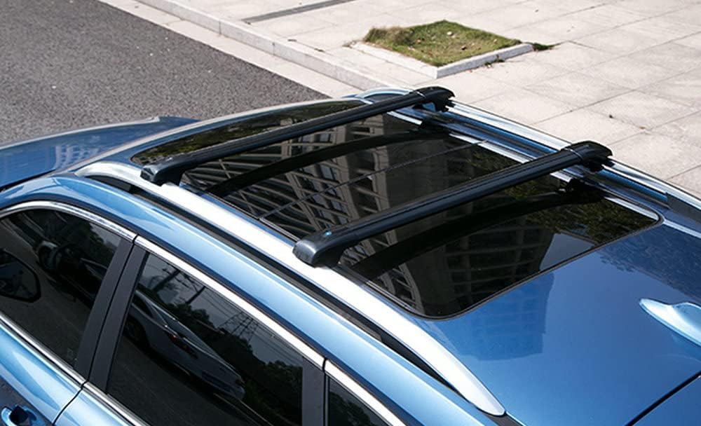 2PCS Cross Bars Fits for Toyota All New 4Runner 2025 2026 Full Black Crossbar Luggage Carrier Roof Rack Rail Carrier Lockable