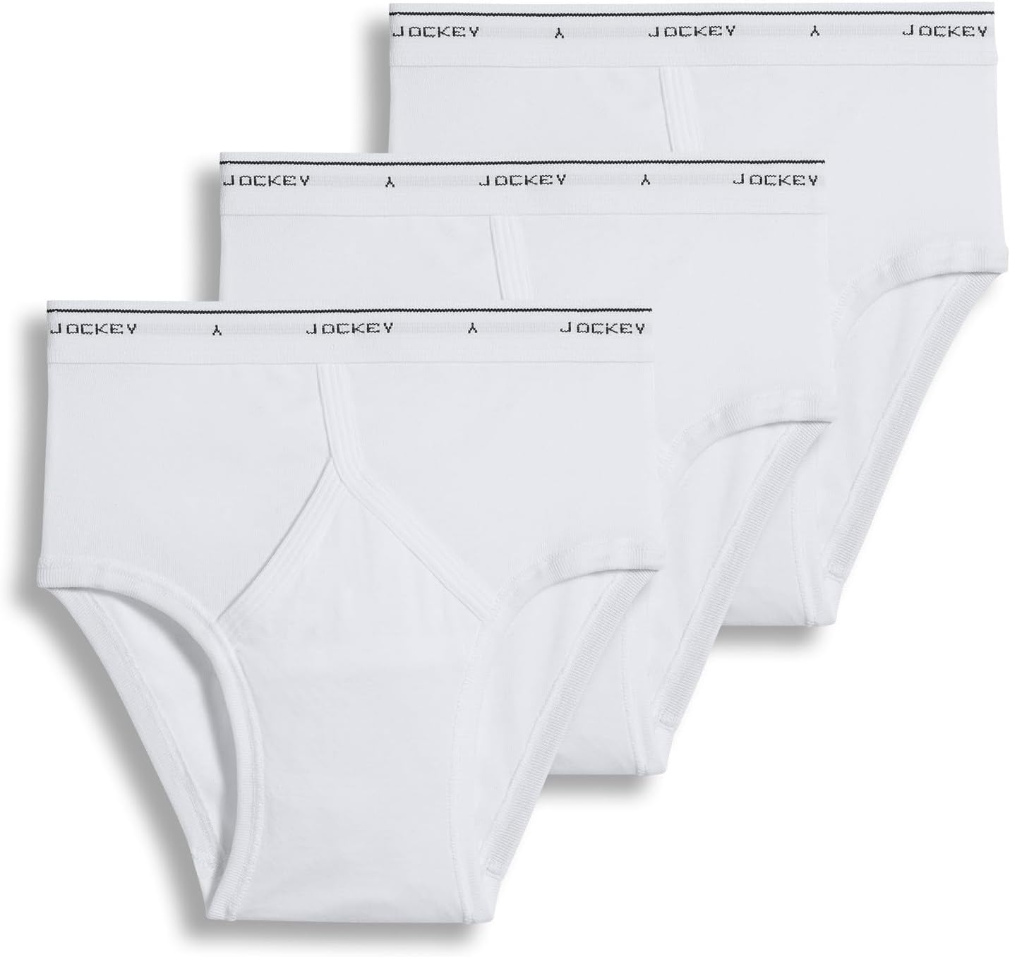 Classic Low Rise Brief- 3 Pack - 100% Cotton Underwear for Men