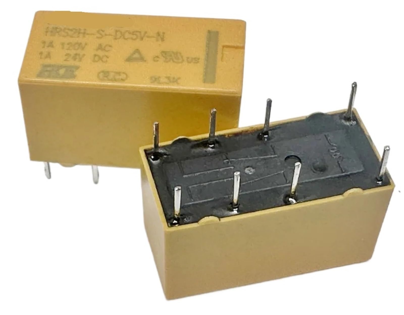 Relais 8 pins HRS2H-S-DC12V-N a double commutation haute precision