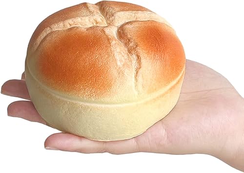 Miniatura 4 de funnysquee Juguete de pan súper suave de levantamiento lento para niños, regalo de cumpleaños, lindo alivio del estrés, encantadores juguetes