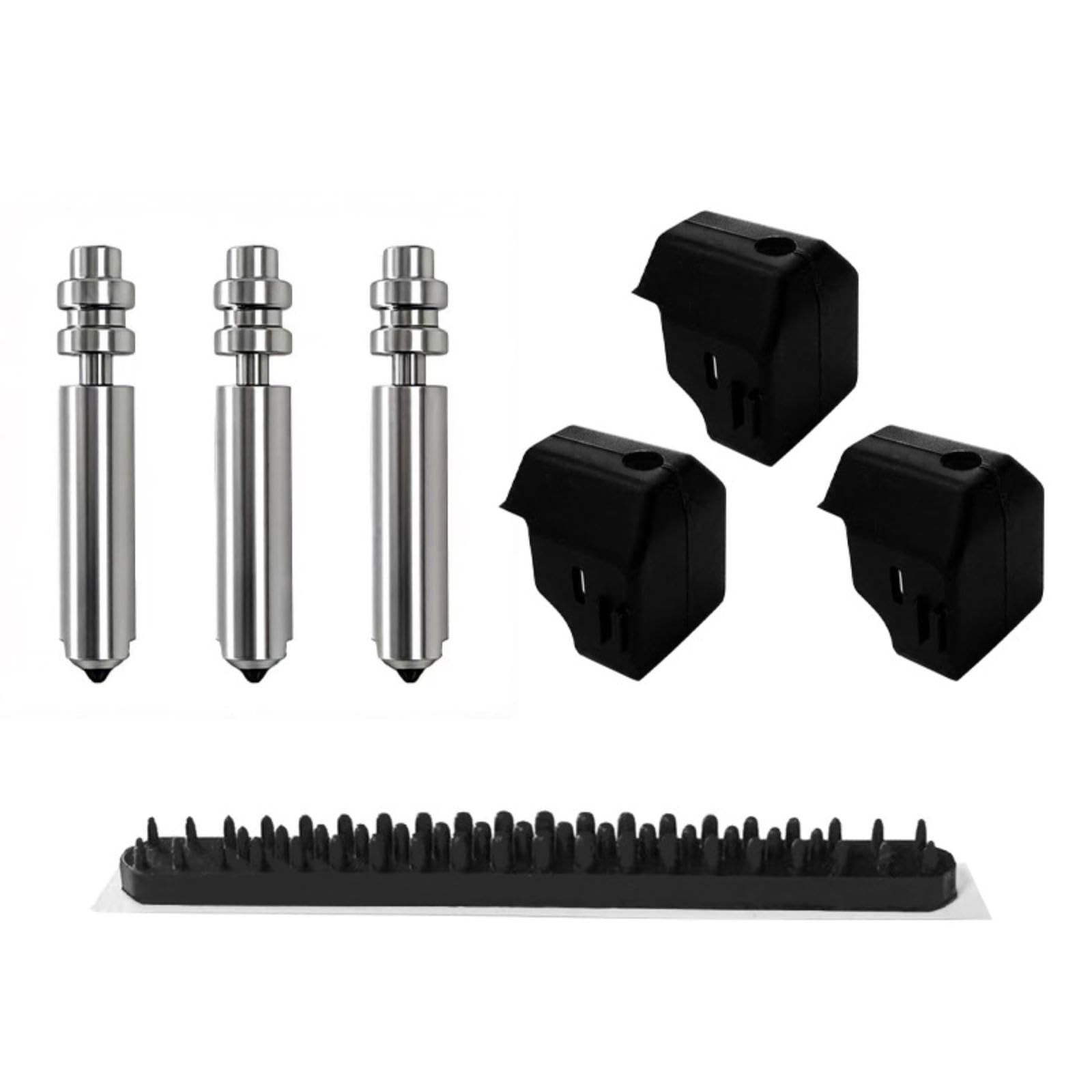 Nozzle Replacement Kit Compatible Print Head Maintenance Set Precision 3D Printer Nozzle Cleaning Kit for Makers, Hobbyists, Repair Bench, Workshop 08MM-image-23