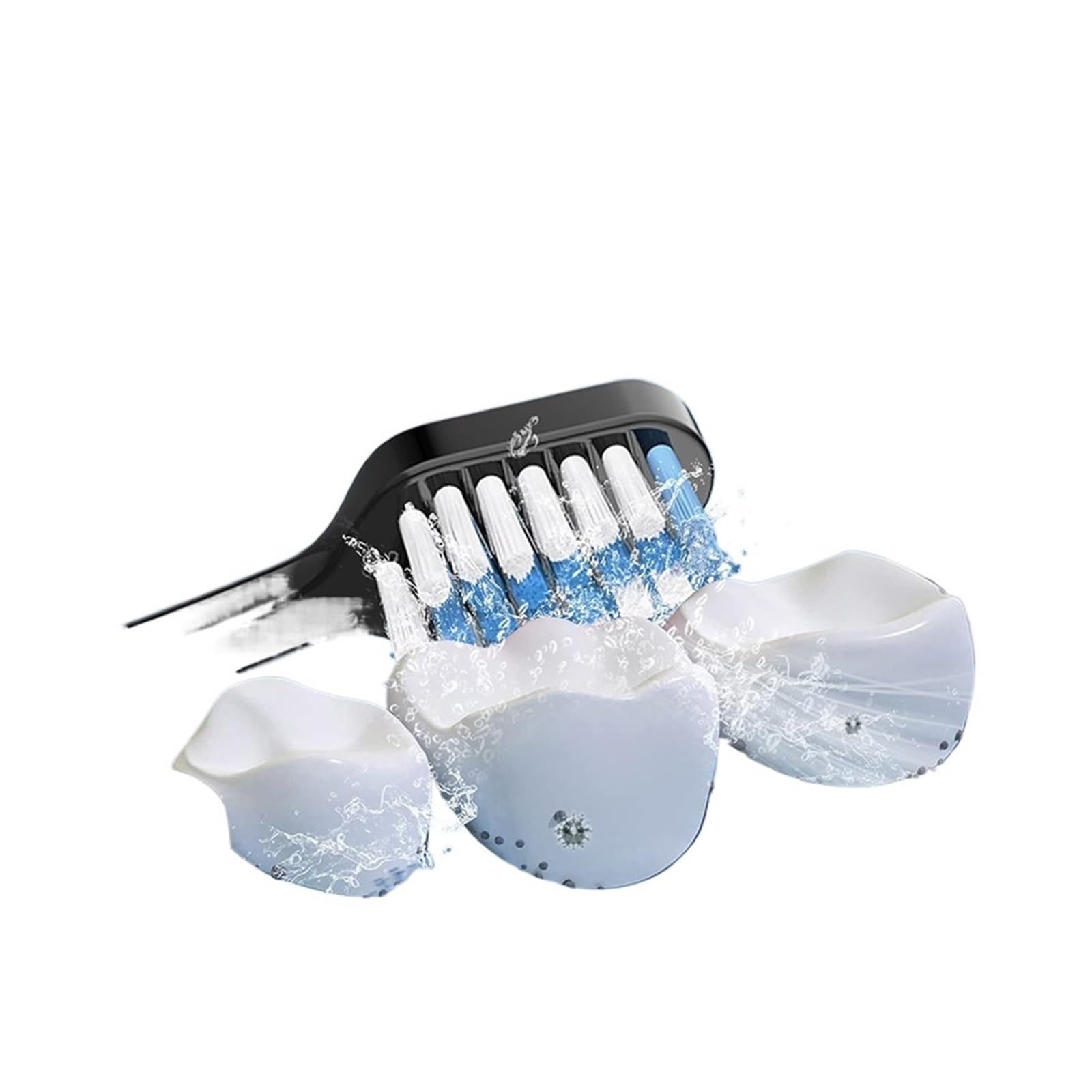 Testina For Spazzolino Elettrico Da 10 Pezzi, Compatibile Con Waterpik