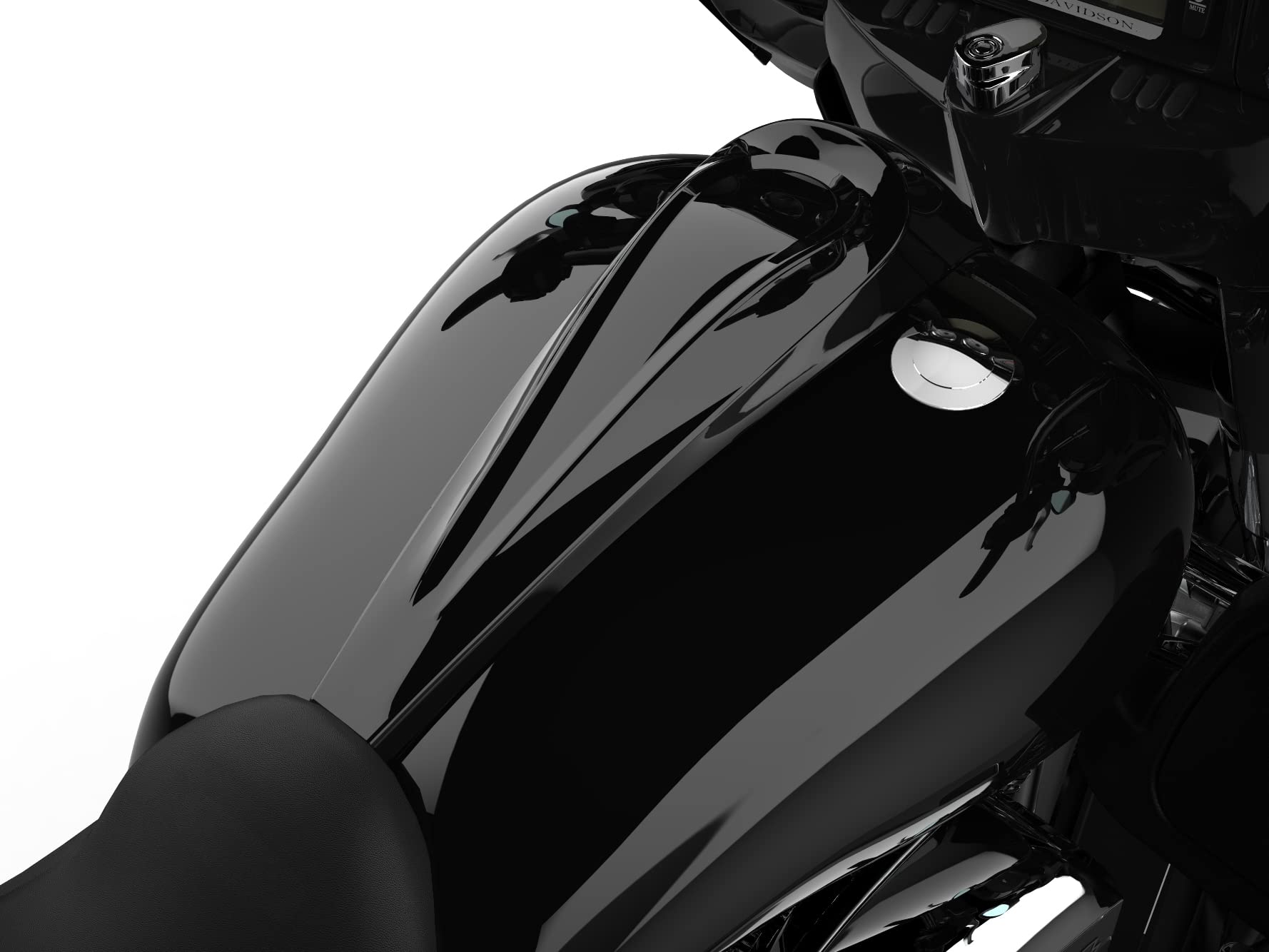 Amazon | 目立たないタンクダッシュコンソール Harley '21+ Street