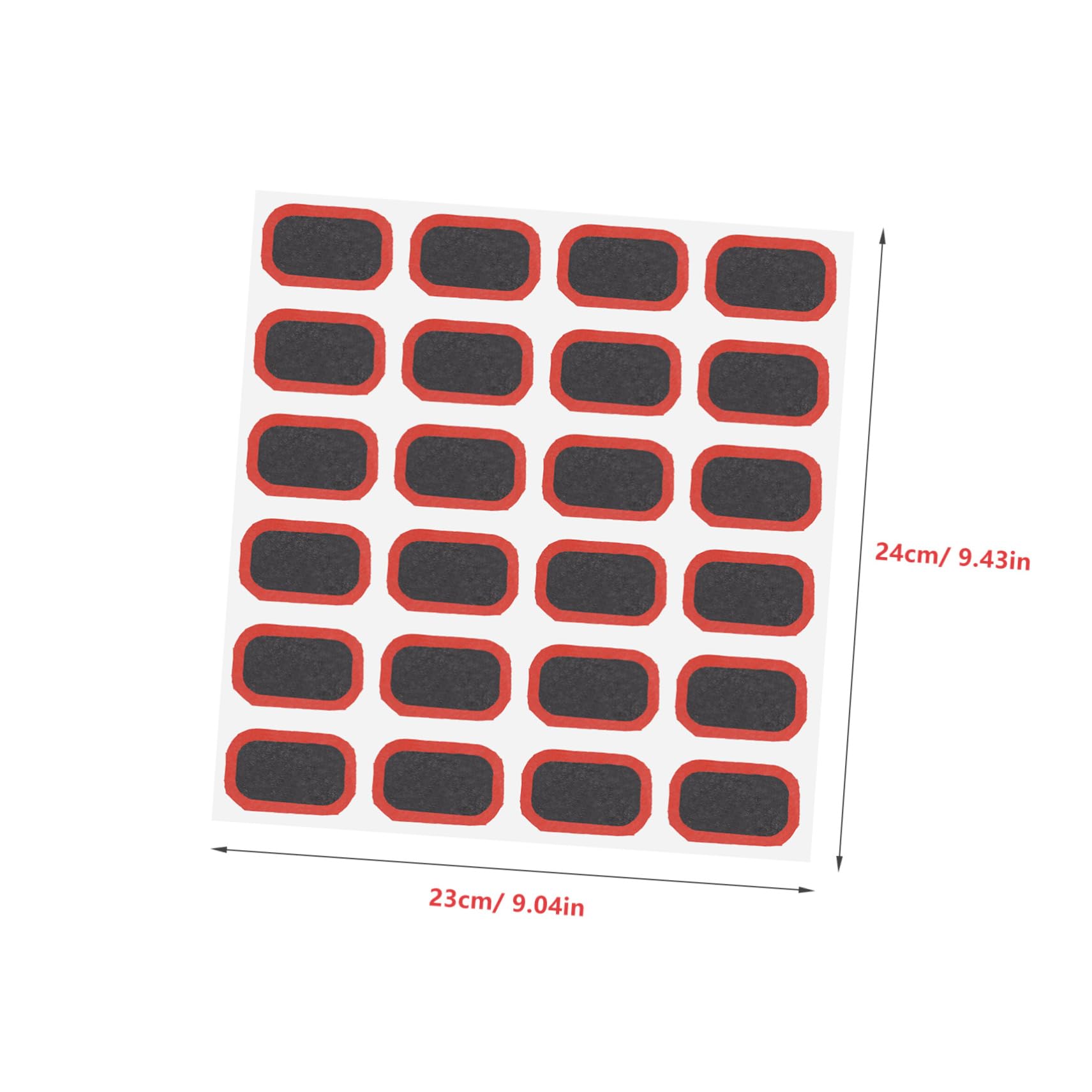 MUELODSIC 1Set Mountain Bike Repair Patch Kit Portable Tire Repair Tool with Patches for Road and Mountain Bikes for Punctures and Leaks Durable and Lightweight