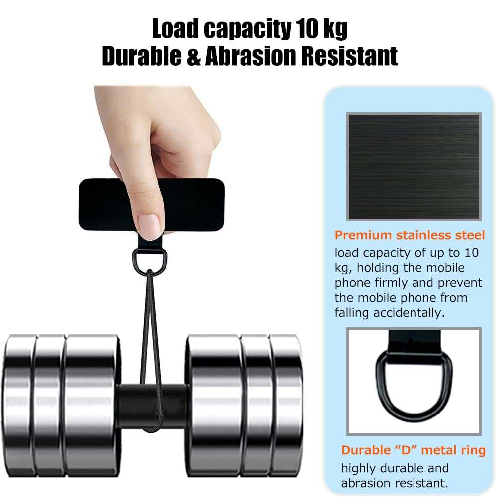 Amazon.com: Phone Lanyard Tab 2pcs, [New Version] Stainless Steel