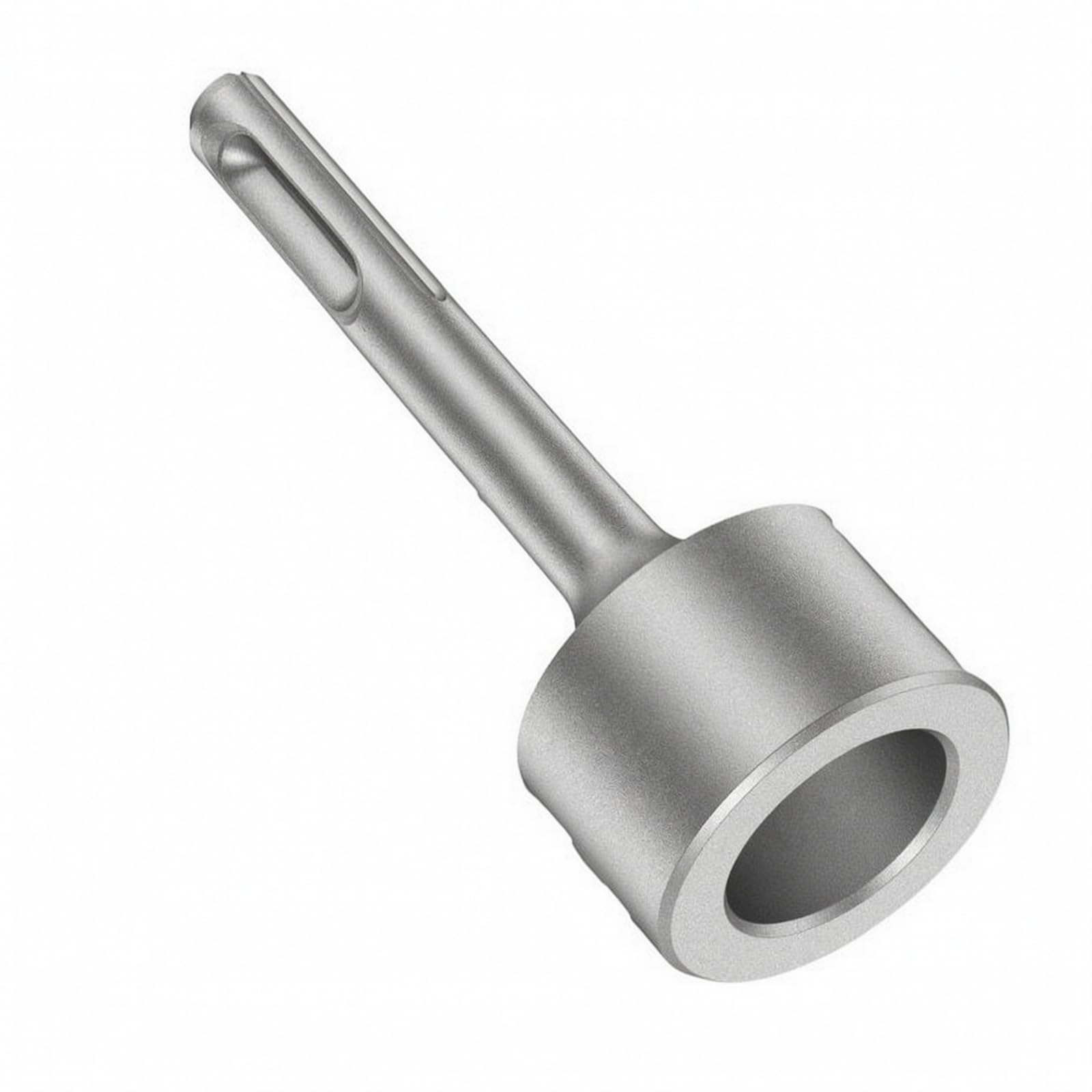 Ronyme Adaptador Martillo para Hincar Tierra con Vástago Redondo Acero al Carbono para Instalaciones Eléctricas y Trabajos a Tierra Acuado para Taladros Rotativos y Uso Profesional, 21MM