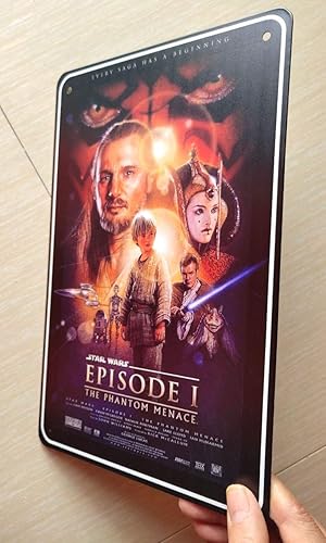 Miniatura 4 de Letreros de pared de estrellas de guerra de estilo retro, divertido póster de película famosa, decoración de pared de cueva de hombre para bares,